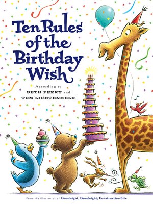 cover image of Ten Rules of the Birthday Wish